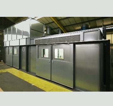 New Spray Room Opened